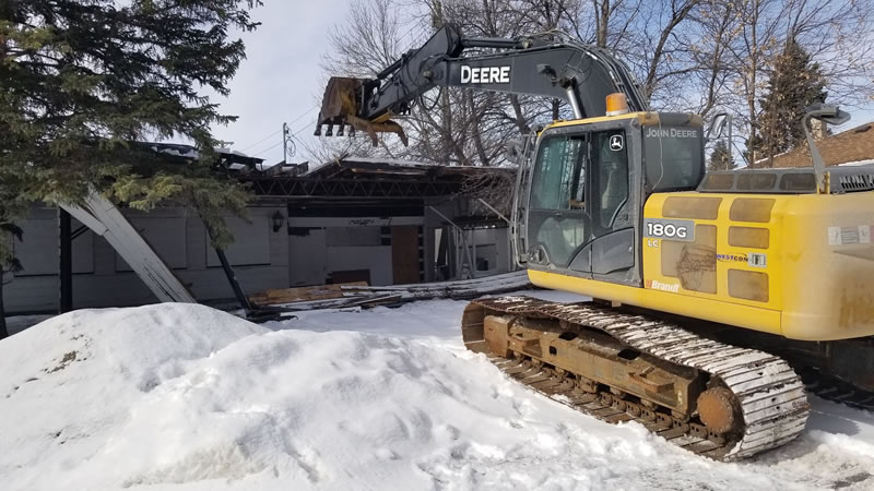 Demolition Contractor Serving Winnipeg, MB.